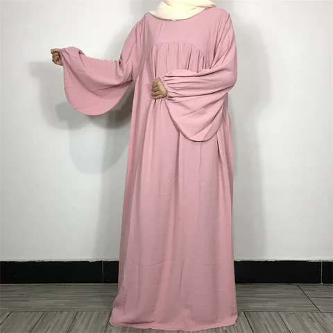 Abaya pour femmes voilées - couleur rose